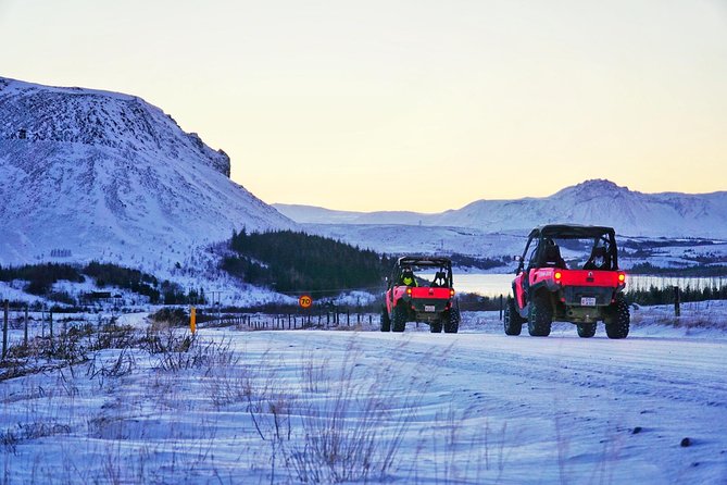 1 hour Buggy adventure - From Reykjavik - Photo stop at the lake and mountain views that make the effort worth it