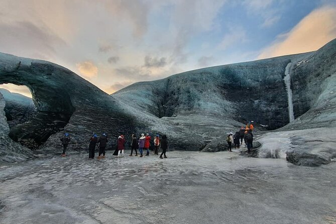 3-Day Golden Circle, South Coast & Ice Cave - Small Group Tour - Day 2: Waterfalls Close Up, Skógafoss, Solheimajökull, and Reynisfjara