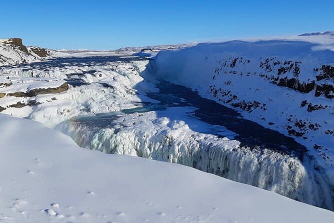 3-Day Golden Circle, South Coast & Ice Cave - Small Group Tour - Day 3: Vík, Eldhraun, Hofskirkja, and the Blue Ice Cave at Vatnajökull