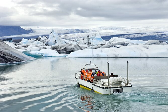 3 Day Tour Jokulsarlon - Golden Circle - South Coast - Glacier Hike - Boat Tour - Day 3 Jokulsarlon Glacier Lagoon and Diamond Beach
