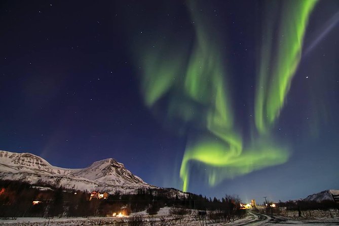 4x4 Reykjavik Northern Lights Tour with Photographer — Aurora RVK - The main event: scouting for cloud gaps and picking the right viewpoint