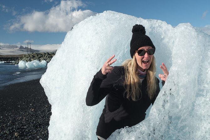 6-day Ultimate Iceland Tour: Photography and Northern Lights - Day 5 Skeiðarársandur to Skaftafell, Glacier Lagoon, and Diamond Beach