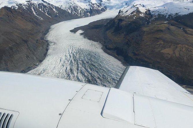 Airplane Flight over Vatnajökull Volcanic Eruption Sites - Price and value: what $445.16 buys you