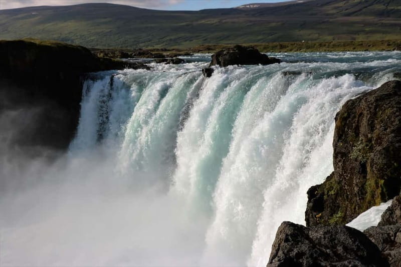 Akureyri: Day Trip to Goðafoss, Lake Mývatn & Nature Baths - Grjótagjá cave: a quick but memorable stop