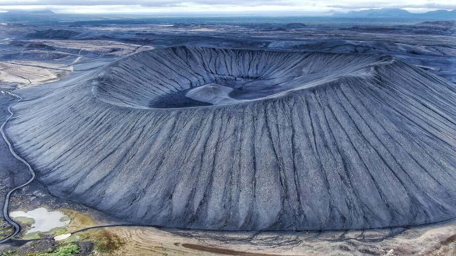 Akureyri: Dettifoss and Goðafoss Waterfalls Tour - Hverfjall Crater hike: the high point for views and perspective