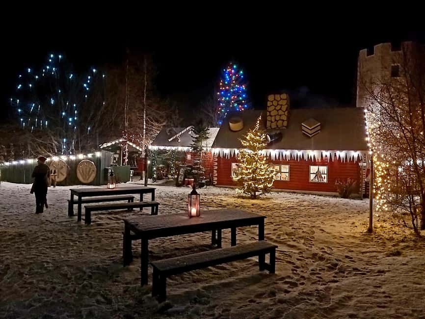Akureyri: Goðafoss, Christmas House, and Forest Lagoon Tour - Christmas House and Garden: A Fairy-Tale Stop With Warmth