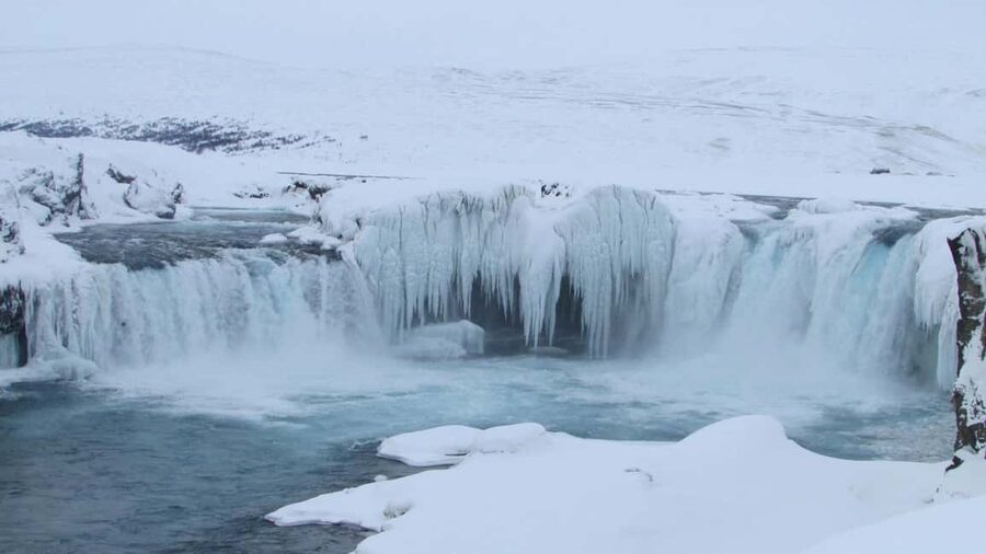 Akureyri: Goðafoss, Christmas House, and Forest Lagoon Tour - Goðafoss Waterfall: History, Legend, and a Real Walk