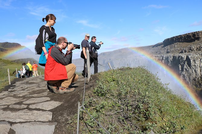 Akureyri North Iceland Waterfalls and Nature Baths Small Group Tour - Grjótagjá Rift: geothermal heat without the modern vibe