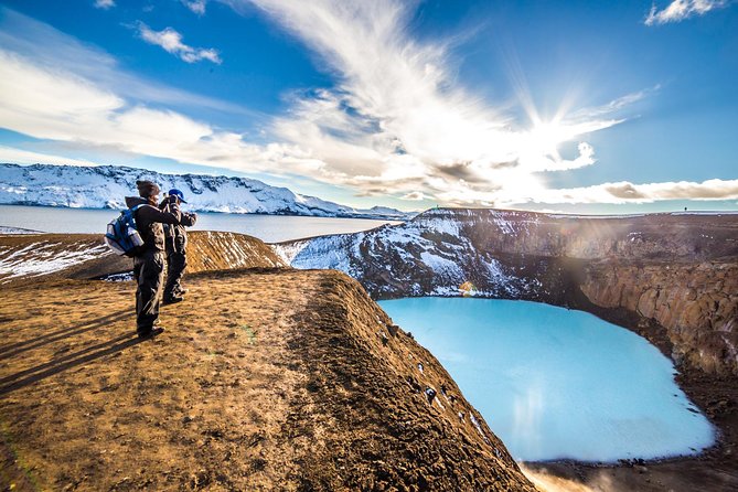 Askja & Holuhraun, Super Jeep Day Tour from Lake Myvatn - Víti Crater: soak time that you will remember longer than photos