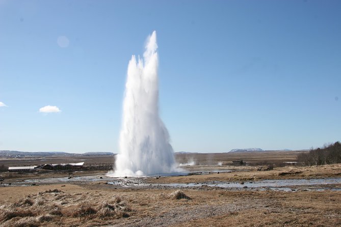 ATV & Golden Circle Adventure from Reykjavik - Frozen trails at dusk, Hafravatn Lake, and Hafrafjall Mountain views