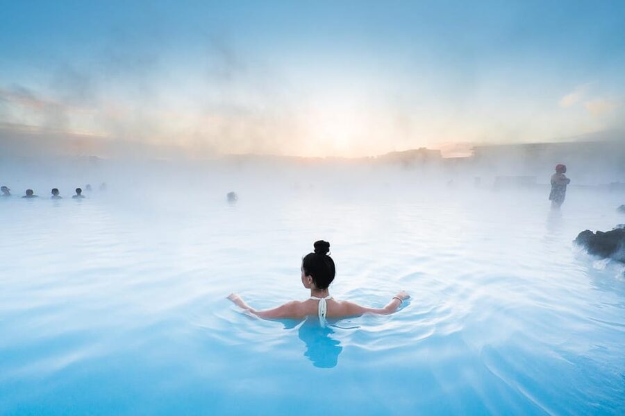 Blue Lagoon: Admission Package with Drink, Towel, and Mask - Blue Lagoon Comfort, what you actually get for $109