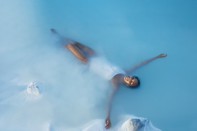 Blue Lagoon: Entry Ticket with Drink, Towel and Mud Mask - Checking in smoothly: mobile ticket, wristband, and your private locker