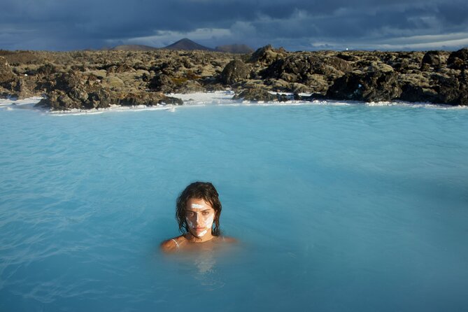 Blue Lagoon: Entry Ticket with Drink, Towel and Mud Mask - Blue Lagoon itself: Comfort Package mud mask and the mineral-water soak