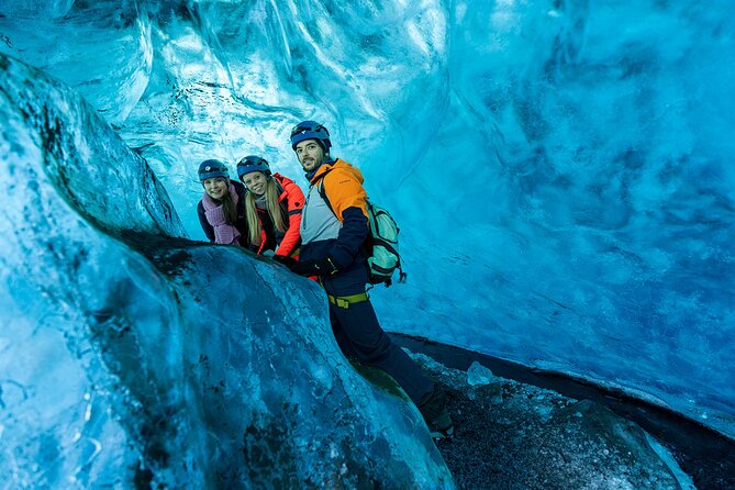 Crystal Blue Ice Cave - Super Jeep From Jökulsárlón Glacier Lagoon - Cold-weather reality check: wind, ash, and photo comfort