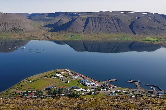 Dynjandi Waterfall in a Supertruck - Stop 2: Hrafnseyri farm history, turf-house cafe, and possible whales in the fjord