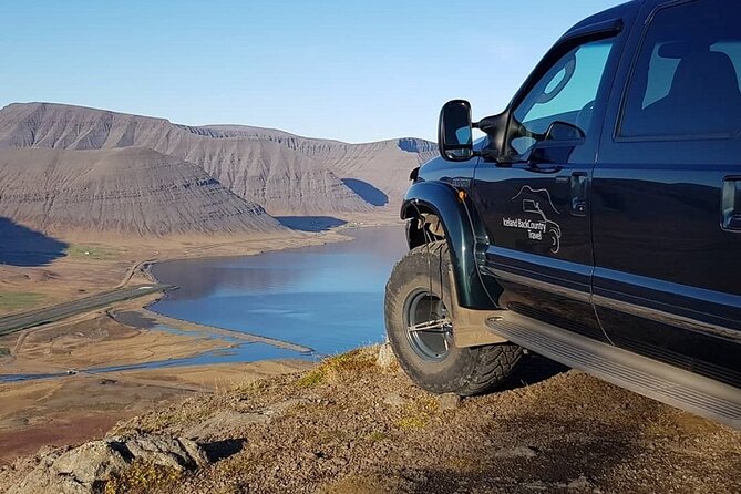 Dynjandi Waterfall in a Supertruck - Lunch, snacks, and staying comfortable in cool Iceland weather