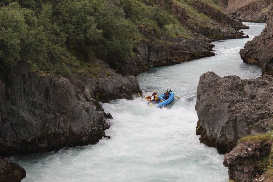 East Glacial River Extreme Rafting - Bakkaflöt meeting point and the boathouse setup you’ll be glad you get