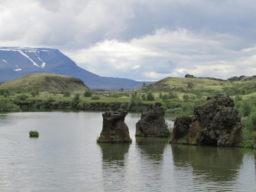 From Akureyri: Diamond Circle Tour with Waterfalls - Hverir geothermal area: bubbling mud pits up close