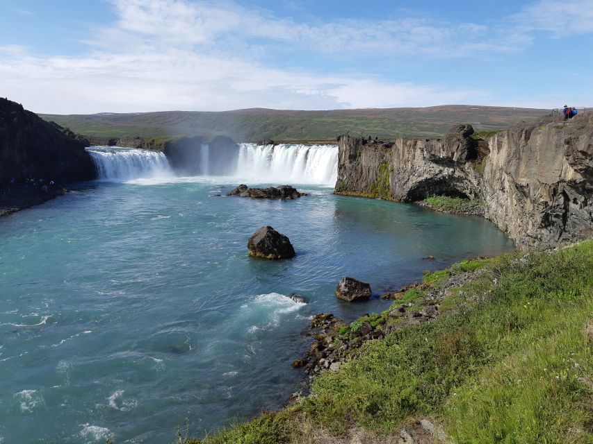 From Akureyri: Godafoss and Lake Myvatn - Hverir Sulphur Mud Pits and Steam Vents: Watch Your Step Here