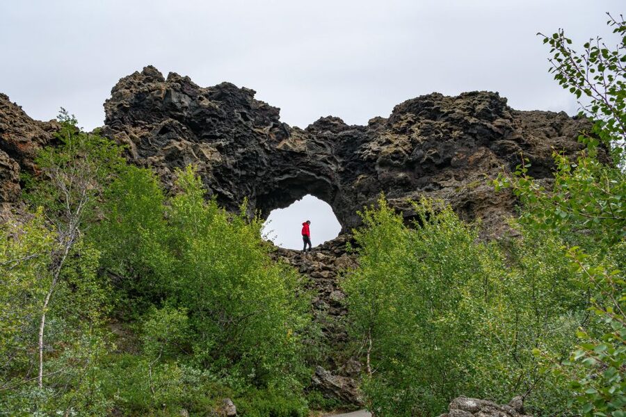 From Akureyri: Myvatn Lake, Craters, & Waterfall Tour - Skútustaðagígar pseudo-craters, not what they look like