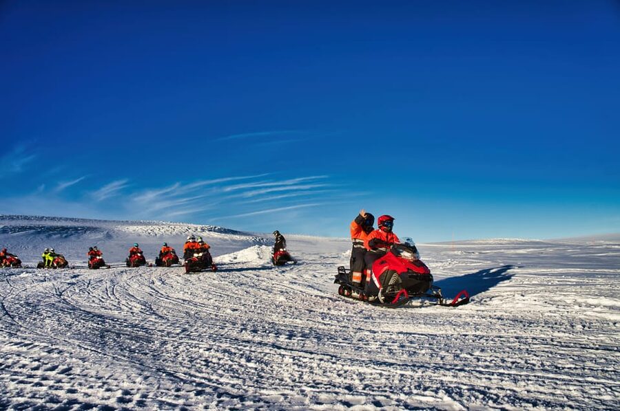 From Geysir: Snowmobile Adventure on Langjökull Glacier - Two Guided Rides on the Ice: How the Timing Really Works