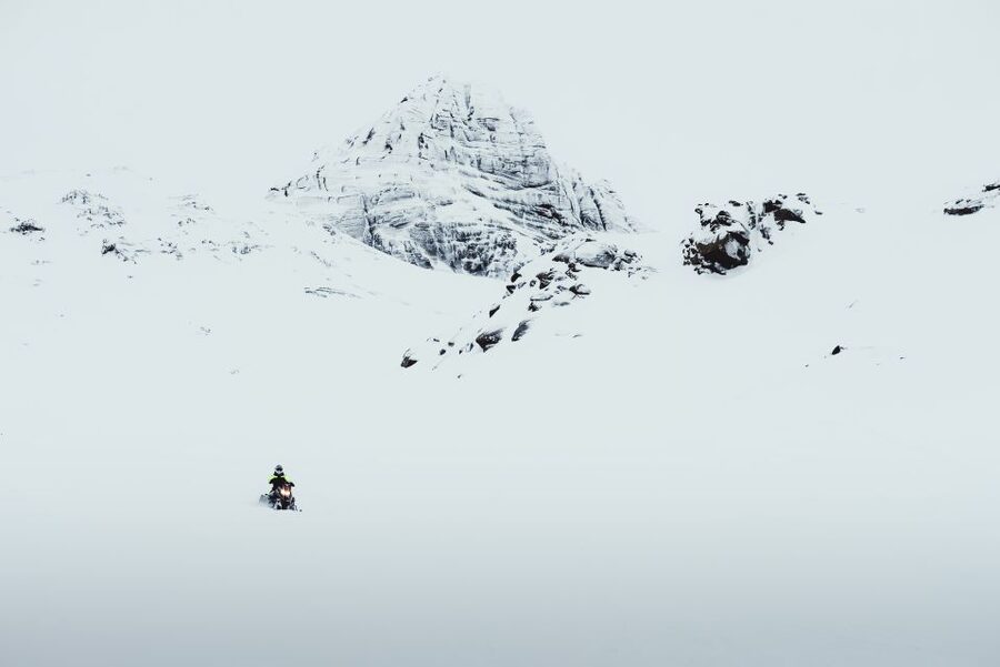 From Gullfoss: Glacier Rush on Langjökull Glacier - Getting there from Gullfoss: the basecamp day starts with a ride