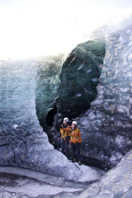 From Jökulsárlón: Vatnajökull Easy Level Glacier Hike - The short hike up, and what gear up really means