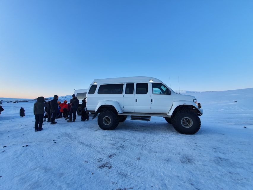From Reykjavik 2-Day South Coast Tour with Blue Ice Cave - Blue Ice Cave by Super Jeep: what you actually get in about one hour