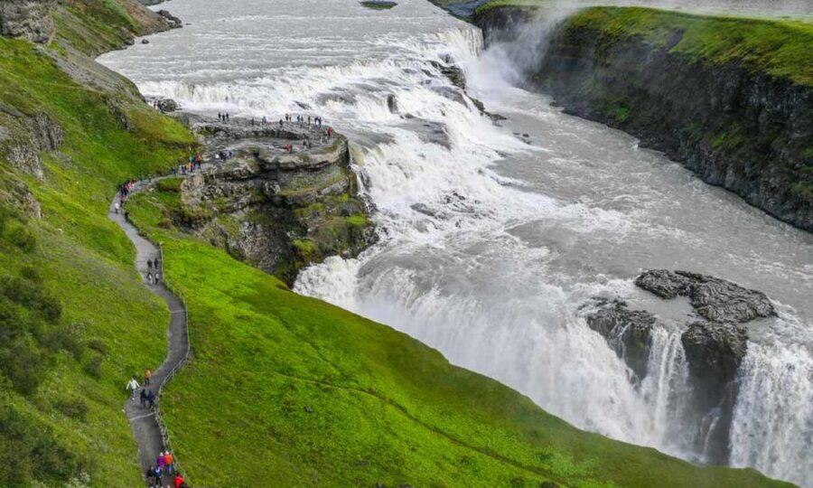 From Reykjavík: Full-day Golden Circle & Horse Riding Tour - Laxnes Horse Farm: docile Icelandic horses, gear, and that river crossing