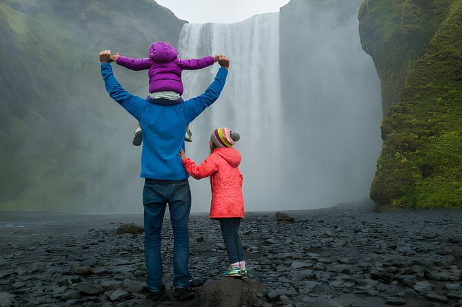 From Reykjavik: Full Day Private South Coast Tour in Iceland - Stop 3 Solheimajokull Glacier View, Where Blue Ice Gets Weird