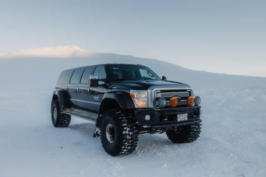 From Reykjavik: Golden Circle Super Jeep & Snowmobiling Tour - The big idea: Golden Circle stars plus glacier action