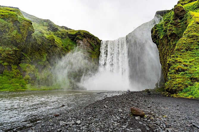 From Reykjavik: Katla Ice Cave and South Coast Day Tour - Seljalandsfoss: walking behind the waterfall’s curtain