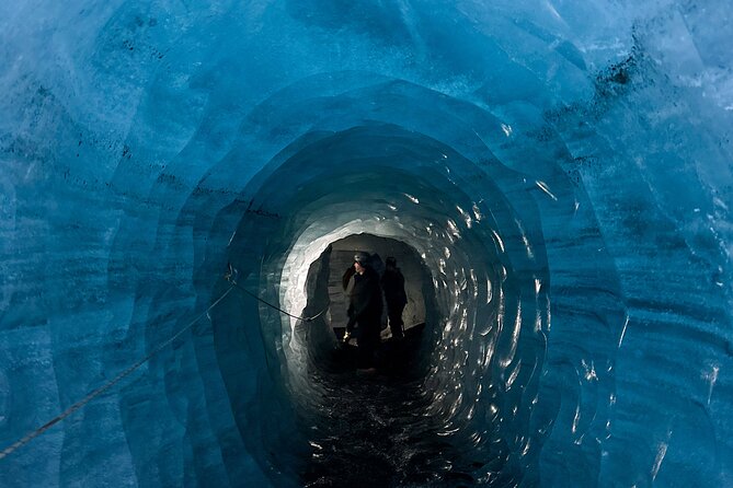 From Reykjavik: Katla Ice Cave and South Coast Day Tour - Waterfalls, geology, and why the guide-switch works