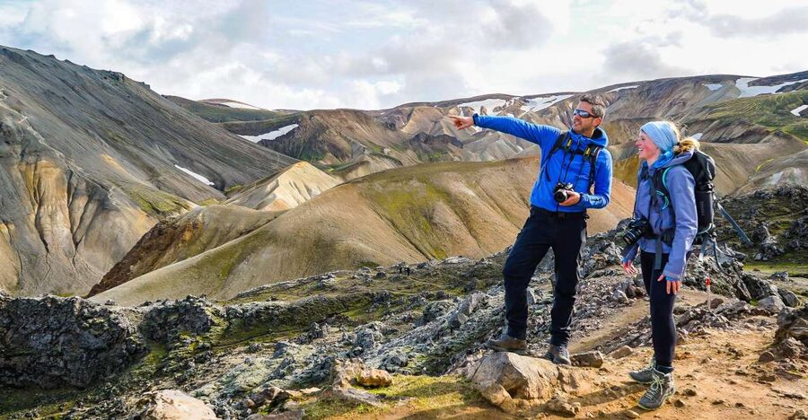From Reykjavík: Landmannalaugar Day Hike - The hike plan: Laugahraun lava fields and Vondugil Canyon