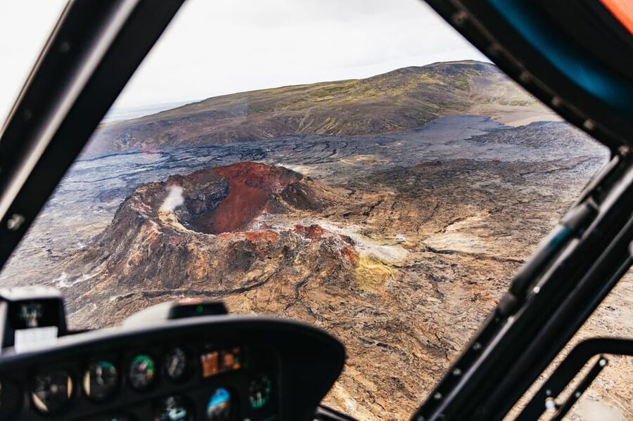 From Reykjavik: New Volcanic Area Helicopter Tour - Litli Hrutur: a short hop that sets the volcanic mood