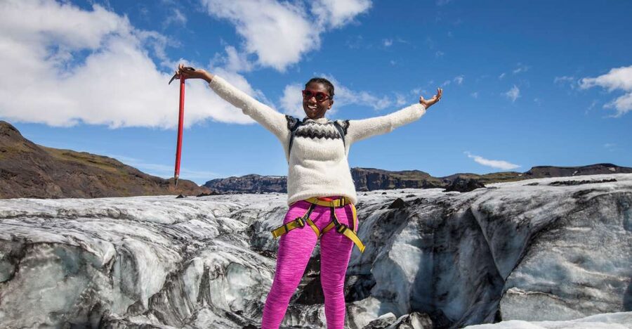 From Reykjavik: South Coast and Glacier Hiking Tour - Entering the ice world at Sólheimajökull