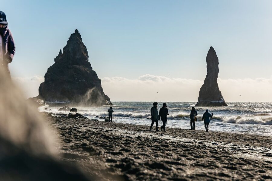 From Reykjavik: South Coast & Glacier Hike - Skógafoss and the 527 steps: optional effort, big payoff