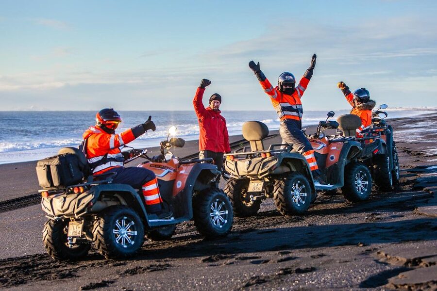 From Reykjavik: South Coast, Plane Wreck, & Beach ATV Tour - Skógafoss and Seljalandsfoss, Two Waterfalls With Two Different Personalities