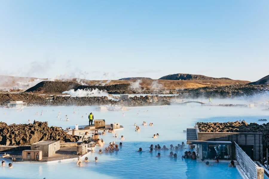 From Reykjavík: Volcanoes and Blue Lagoon Day Trip - Kleifarvatn’s black beach and Seltún steam, quick stops with big payoff