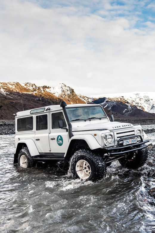 From Rvk: Private Day-Tour to Thorsmork with Mountain Hike - River crossings in a jeep with huge wheels (and why it matters)