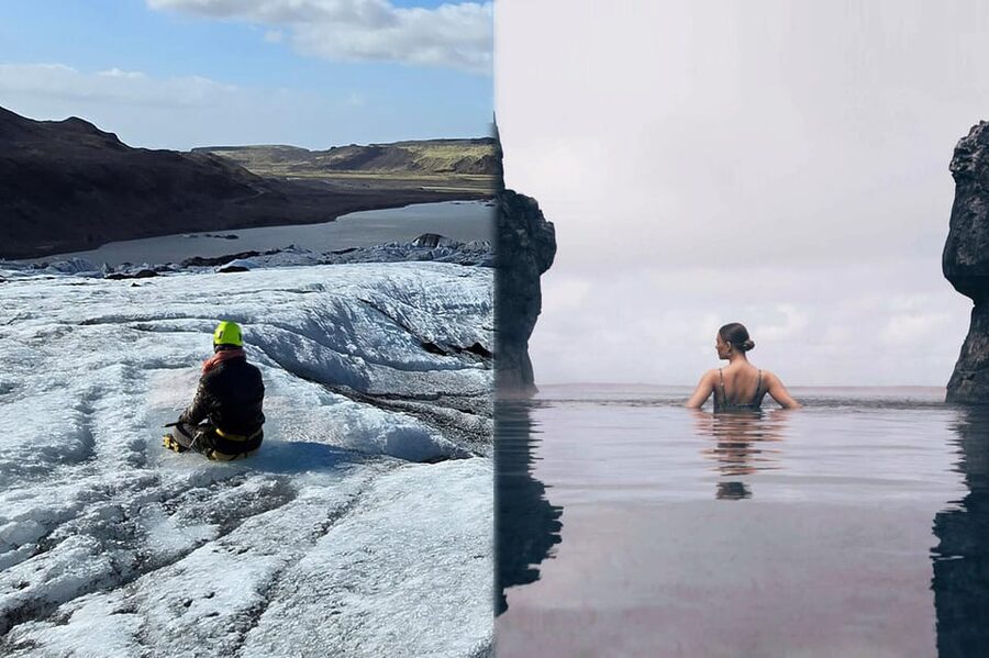Glacier Hike, South Coast Iceland, Black Beach & Sky Lagoon - Glacier Hike and Sky Lagoon: The Quick Take
