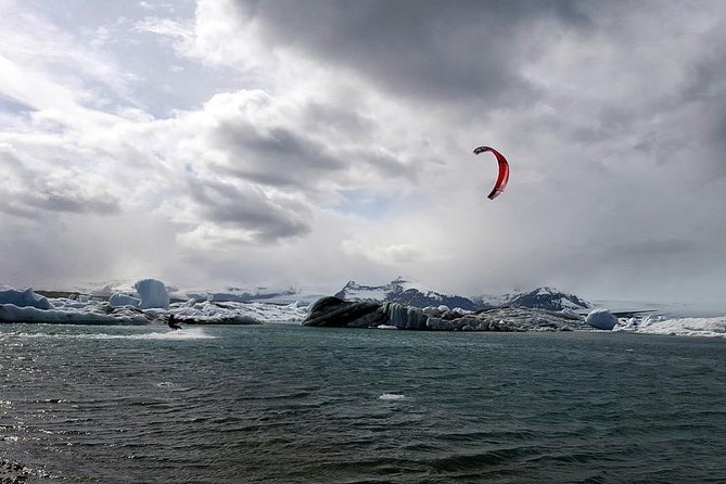 Glacier Lagoon & South Coast. Private Day Tour - Reynisfjara black sand beach: basalt columns and serious ocean energy