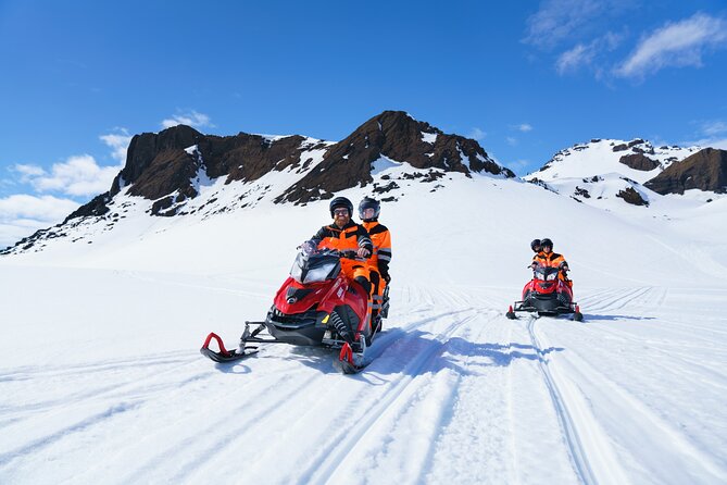Glacier Snowmobiling from Reykjavik - The Super Jeep transfer to Skjól and the glacier base camp