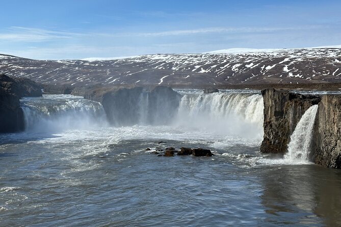 Godafoss Waterfall Shore Excursion From Akureyri Port - What to Pack for Cold Wind and Rocky Ground