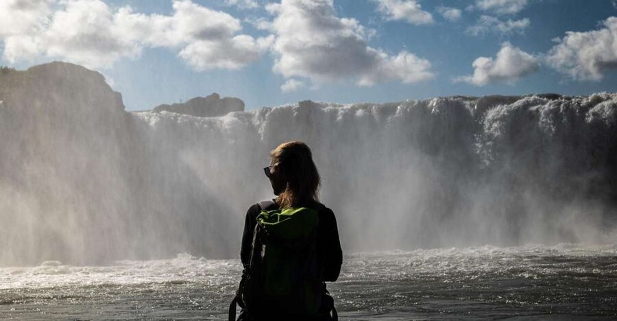 Goðafoss Waterfall Tour from Akureyri Port - From Tangabryggja to the coach, start easy