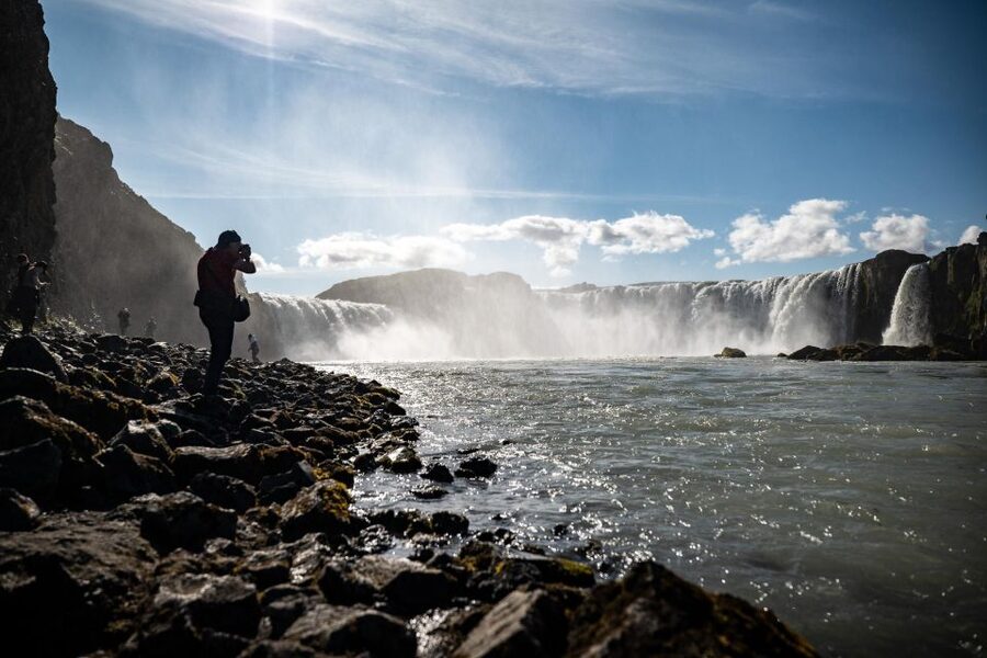 Goðafoss Waterfall Tour from Akureyri Port - Hotel Goðafoss coffee and kleina, plus restroom access that actually helps