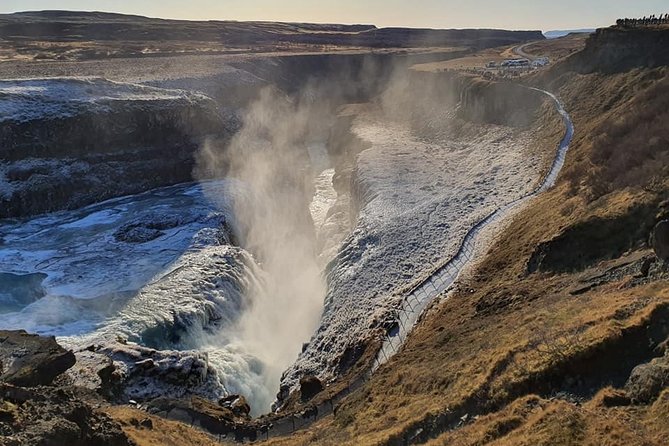 Golden Circle and Kerid Volcanic Crater Small-Group Day Tour - Gullfoss: the Golden Waterfall, timed just right