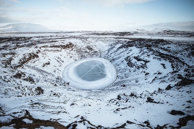Golden Circle | Private Tour | PRO Photo Package - Kerið crater and the off-road photoshoot surprise on the way back