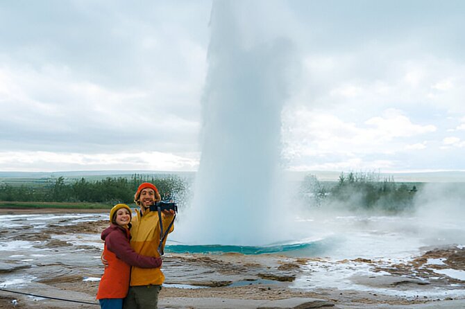 Golden Circle Private Tour with Kerid Crater from Reykjavik - Gullfoss, the Golden Falls with two big drops