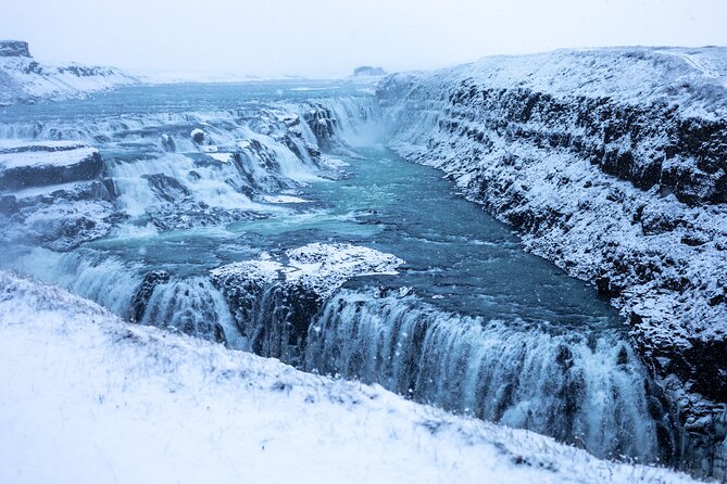 Golden Circle, Secret Lagoon and Northern Lights Tour - Kerið crater: walking down into a volcanic mouth